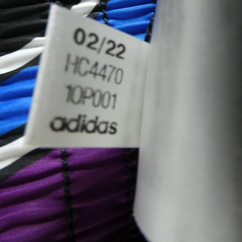 Adidas Women’s Top HC4470‎ Large Multicolor Black Athletic Shirt Training Gym - Picture 9 of 11